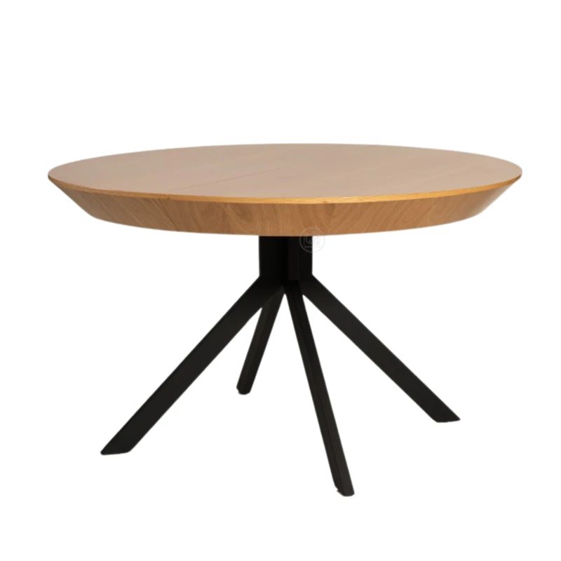 שולחן אוכל עגול נפתח | דגם דגלאס