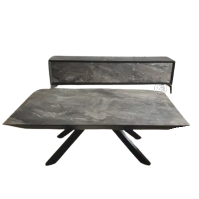 סט מזנון ושולחן בהתאמה אישית | דגם יהלום טאצ'