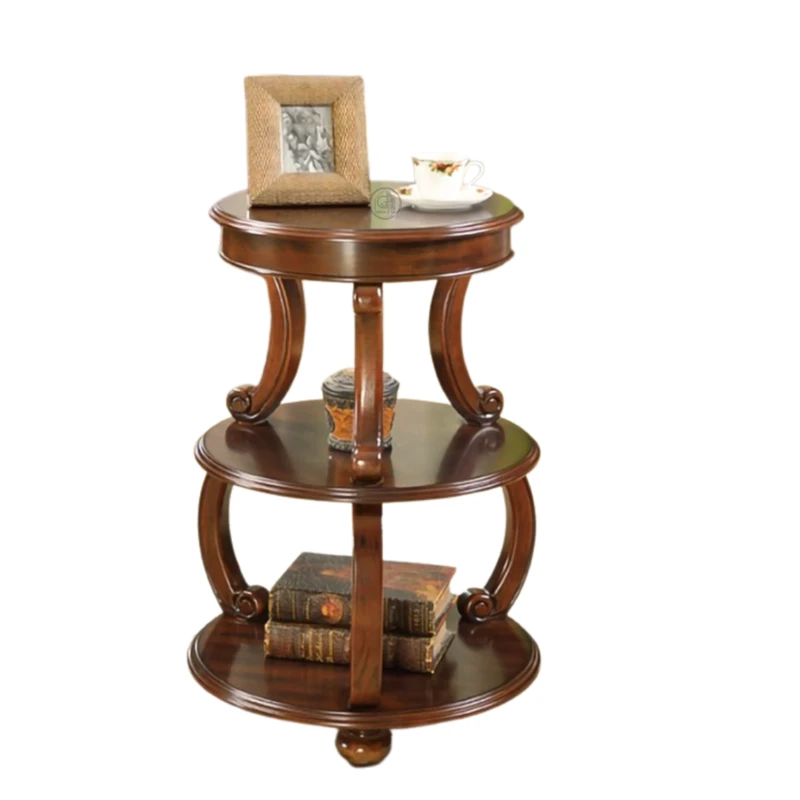 מעמד 3 מדפים מעץ מלא | דגם F3