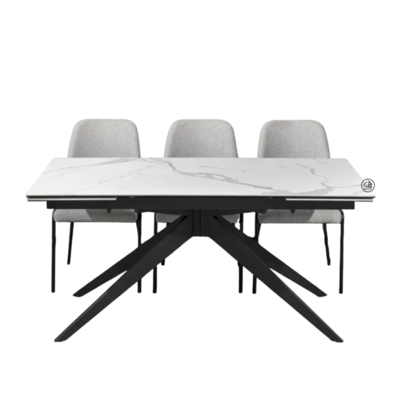 שולחן אוכל קרמיקה | דגם מרינו