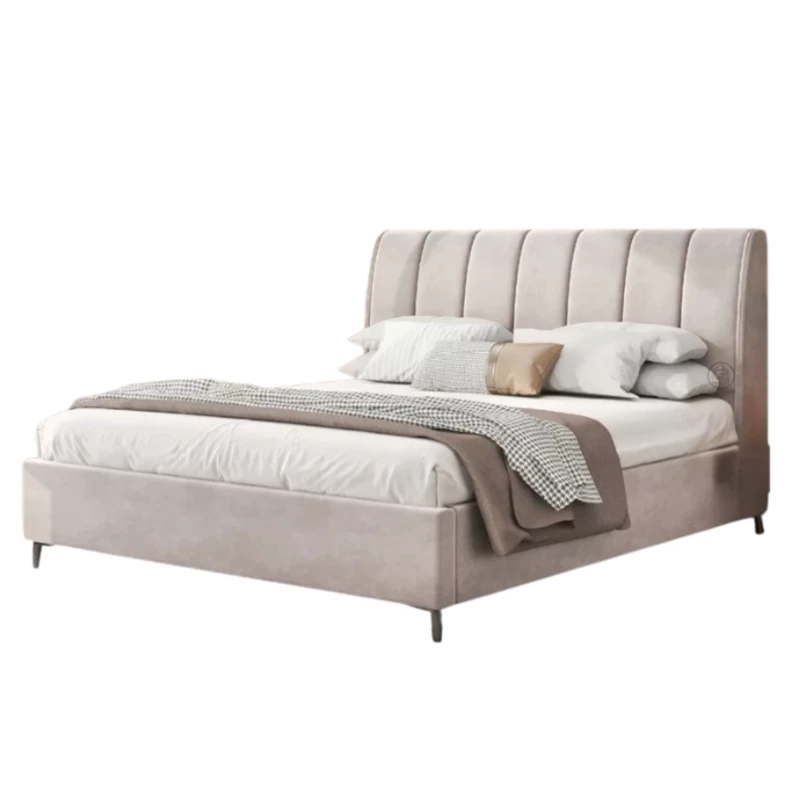 מיטה זוגית מרופדת עם ארגז מצעים | דגם אלי