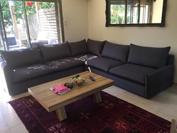 סלון לונגו. גרין האוס רהיטים. מידות: 3X3 מטר