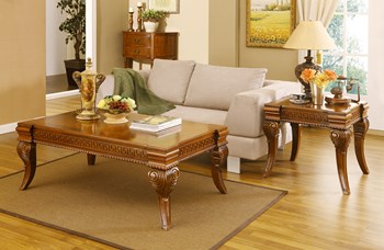 שולחן סלון מעץ מלא | דגם B0702