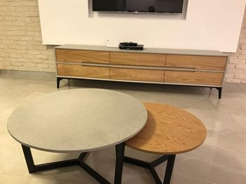 סט מזנון וזוג שולחן בהתאמה אישית | דגם מריאן