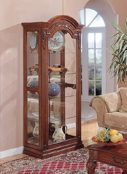 וטרינה טאצ' מעץ מלא וזכוכית קריסטל. WWW.G-H.CO.IL