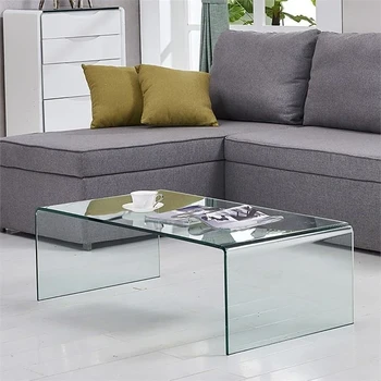 שולחן סלון זכוכית מכופפת | דגם A11