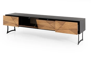 מזנון עץ בשילוב מתכת | גרין האוס רהיטים