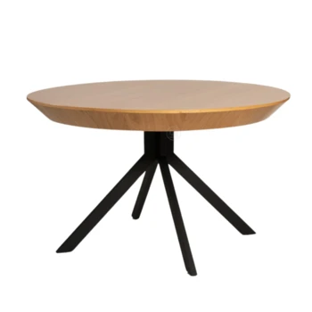 שולחן אוכל עגול נפתח | דגם דגלאס