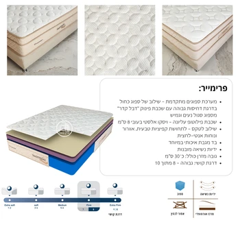 מזרן פרימייר ויסקו. גרין האוס רהיטים