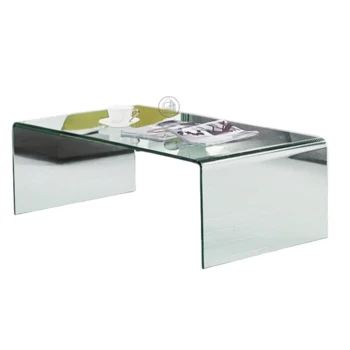 שולחן סלון זכוכית מכופפת | דגם A11