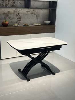 שולחן טרנספורמר | דגם קרמי מלבני