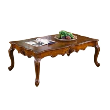 שולחן סלון מעץ מלא | דגם HSC1608