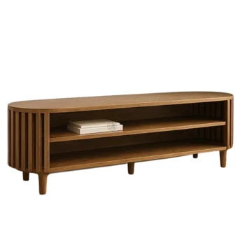 מזנון TV מעץ מנגו טבעי