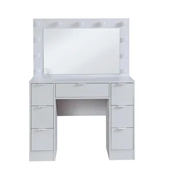 שולחן איפור עם מראה ותאורה | דגם אקשן  WWW.G-H.CO.IL