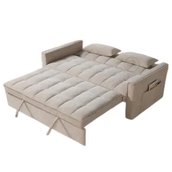 ספה נפתחת למיטה זוגית 140 ס"מ | דגם יהלום   sofa-bed-140-green-house.jpg   צבע: בז'