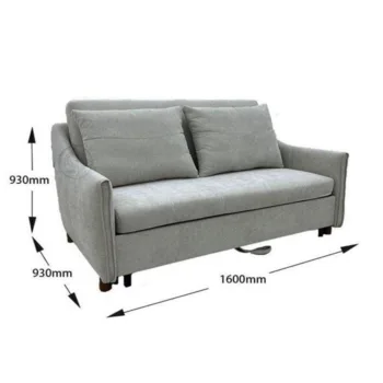 צבע: בז' - ספה נפתחת למיטה זוגית | דגם אלגנט WWW.G-H.CO.IL