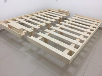 משטחי עץ בסיס מיטה זוגית יהודית WWW.G-H.CO.IL