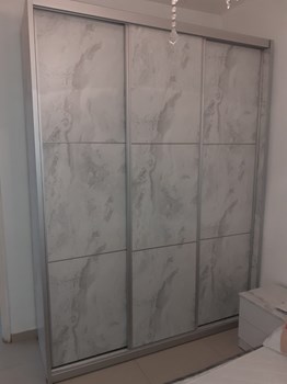 ארון הזזה אלומניום 180/240