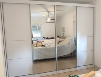 ארון הזזה 3.20 דאבל מירר