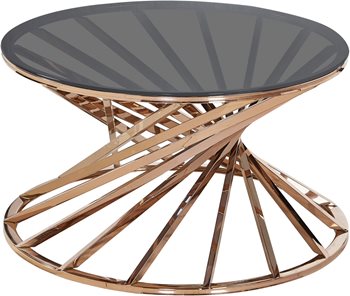 שולחן קפה נירוטה משולב זכוכית 50075G