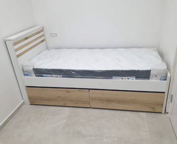 מיטת יחיד דגם 368 כולל מיטה נפתחת