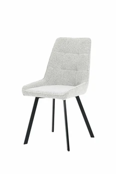 כיסא ישיבה בעיצוב קפיטונאז' | דגם גפן (קרם)