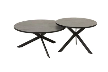 זוג שולחנות סלון עגולים | דגם ליברה