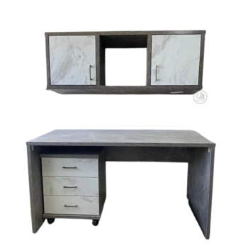 פינת עבודה עם מגירות על גלגלים | דגם גיא