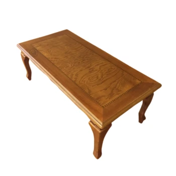 שולחן סלון מעץ מלא | דגם פלטין A935