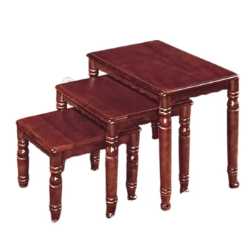 שלישיית שולחנות צד בעיצוב איטלקי | דגם B0266