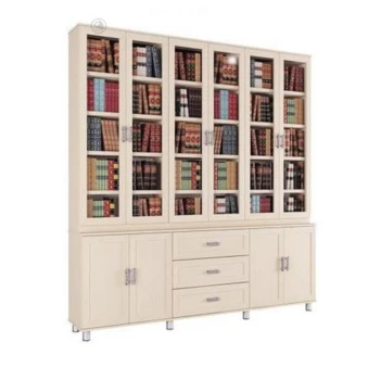 ספריית קודש עם ויטרינות ומגירות | דגם דוד