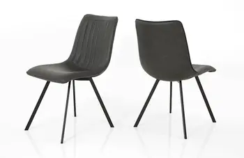 כיסא דמוי עור | דגם סהר