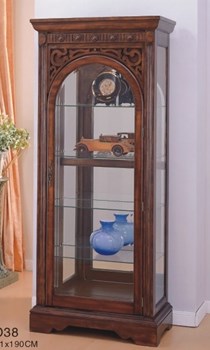 ויטרינה מעץ אגוז איטלקי JO38